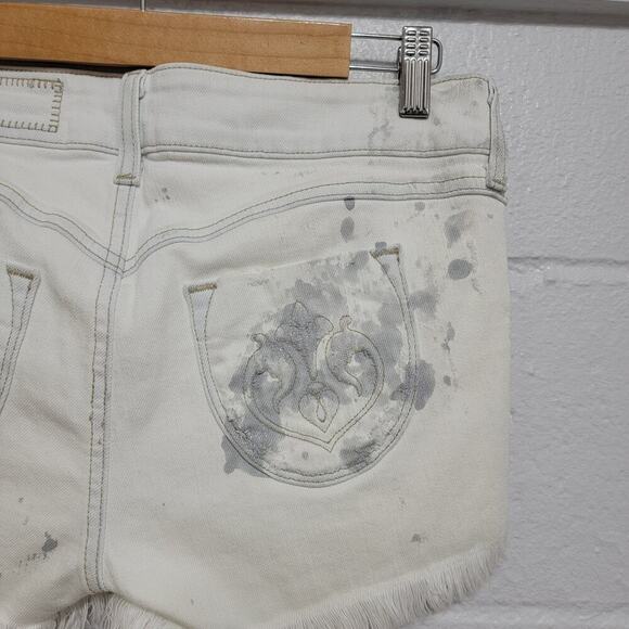 Sivy Destroyed Jean Shorts 32 - Picture 8 of 8